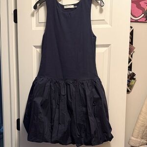 Mustard Seed Navy Mini Dress